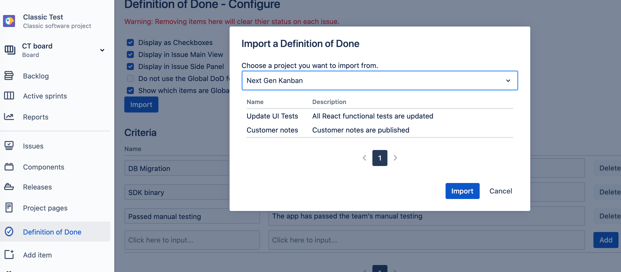 Definition of Done - April 2021 update